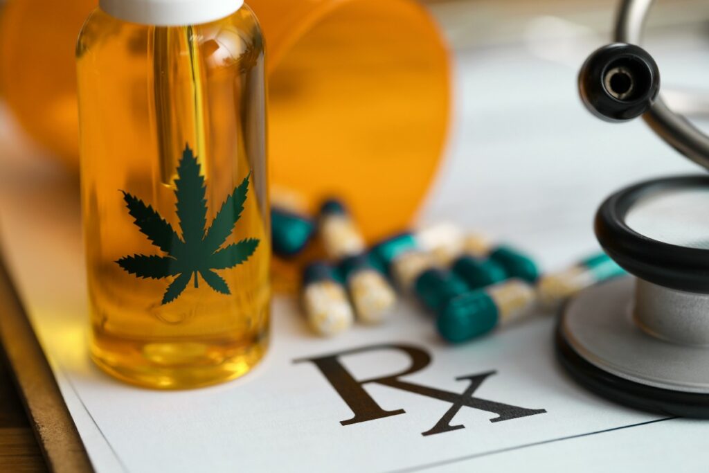 Photo depicting the prescription of medical marijuana products in the state of Wisconsin